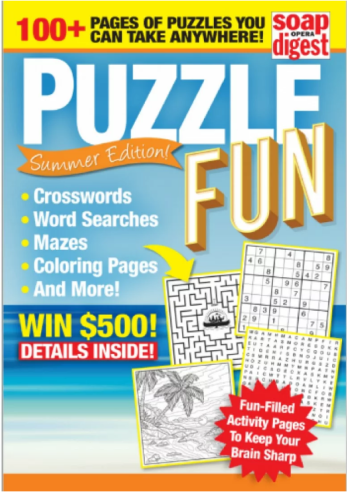 Puzzle Fun Magazine Subscription